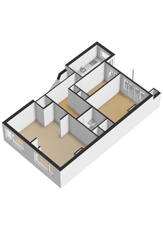 Floorplan - Amsterdamsestraatweg 465A, 3553 EC Utrecht